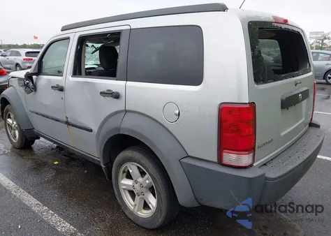 2007 Dodge Nitro Sxt from USA, damaged, VIN 1D8GU28KX7W664576